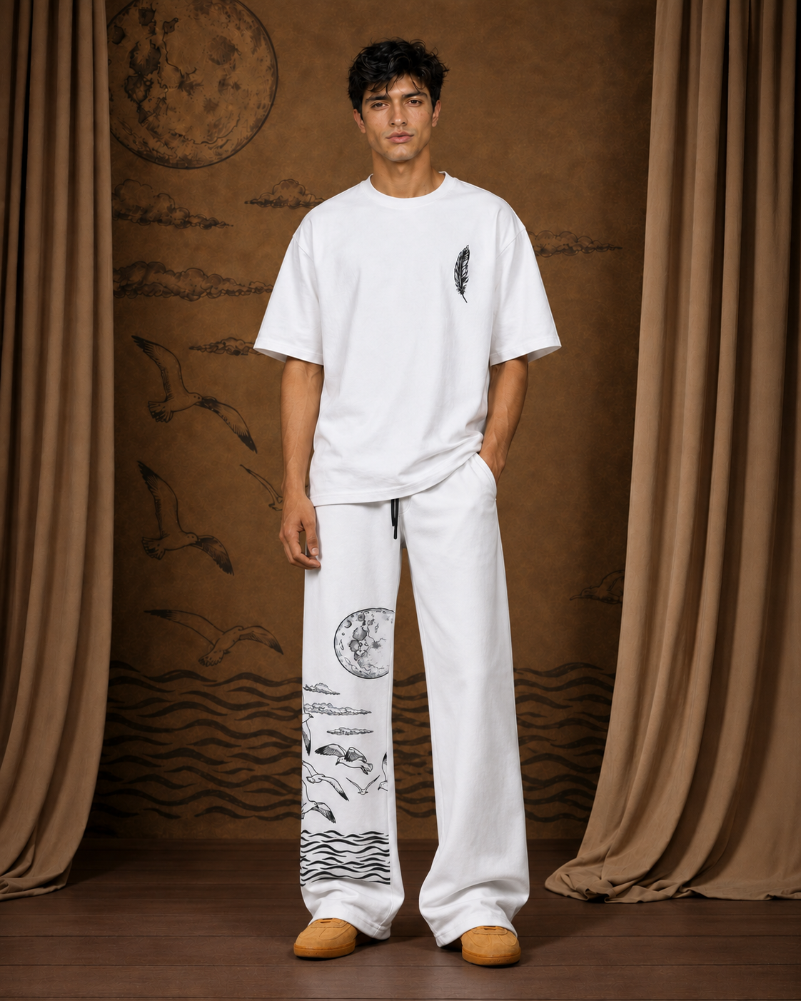 Co-Ord Set Bone Wind