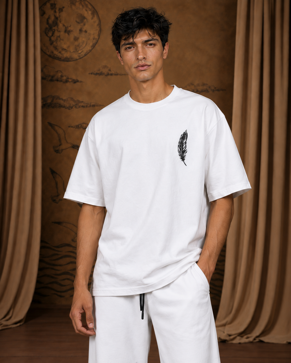 Co-Ord Set Bone Wind